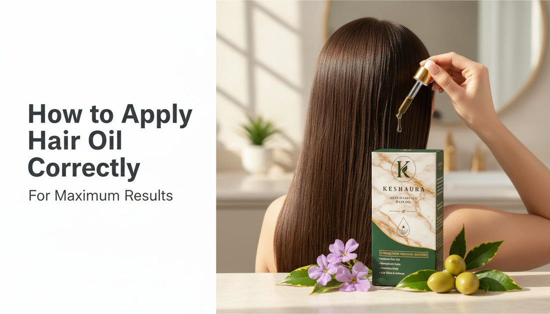 How to Apply Hair Oil Correctly for Maximum Results